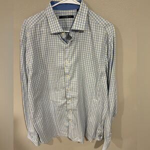 Hammer Made Men's Casual Button Down Shirt. 44/17.5